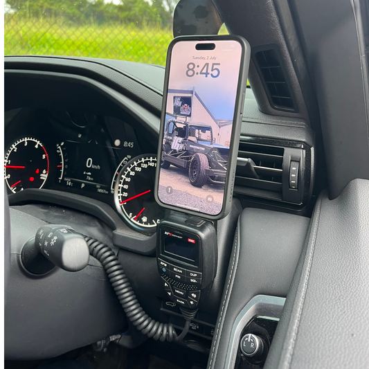 Toyota Land Cruiser 300 Series Phone and UHF Mount