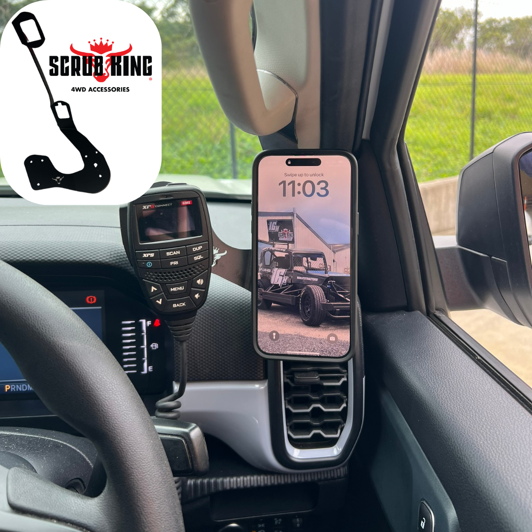 2022-2025 Volkswagen Amarok NF Phone and UHF Mount