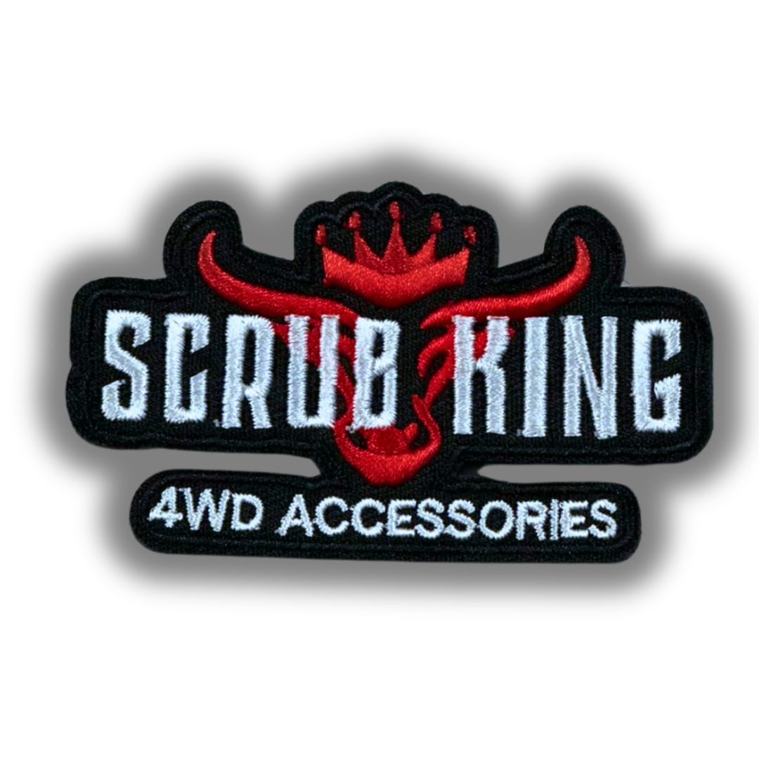 Scrub King Velcro Patch