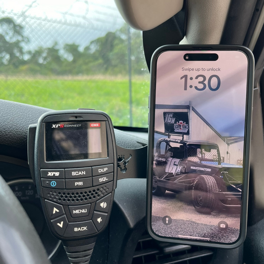 2005-2014 Toyota Hilux Phone and UHF Mount