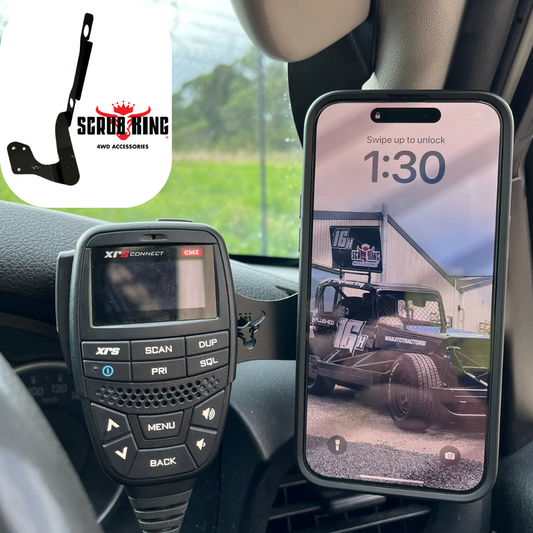 2015-2024 Toyota Hilux Phone and UHF Mount