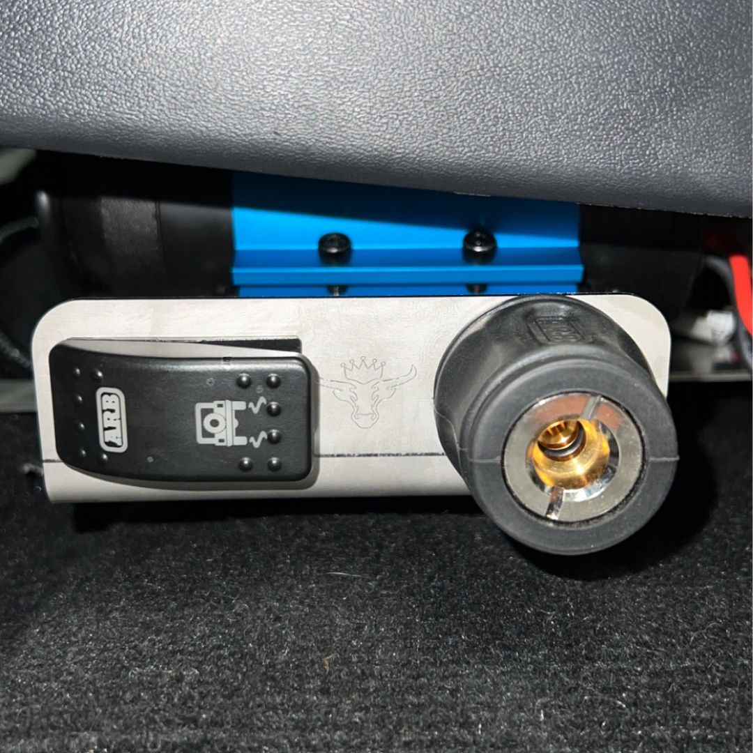 2015-2022 Nissan Navara NP300  Under seat Air/Switch Outlet Kit